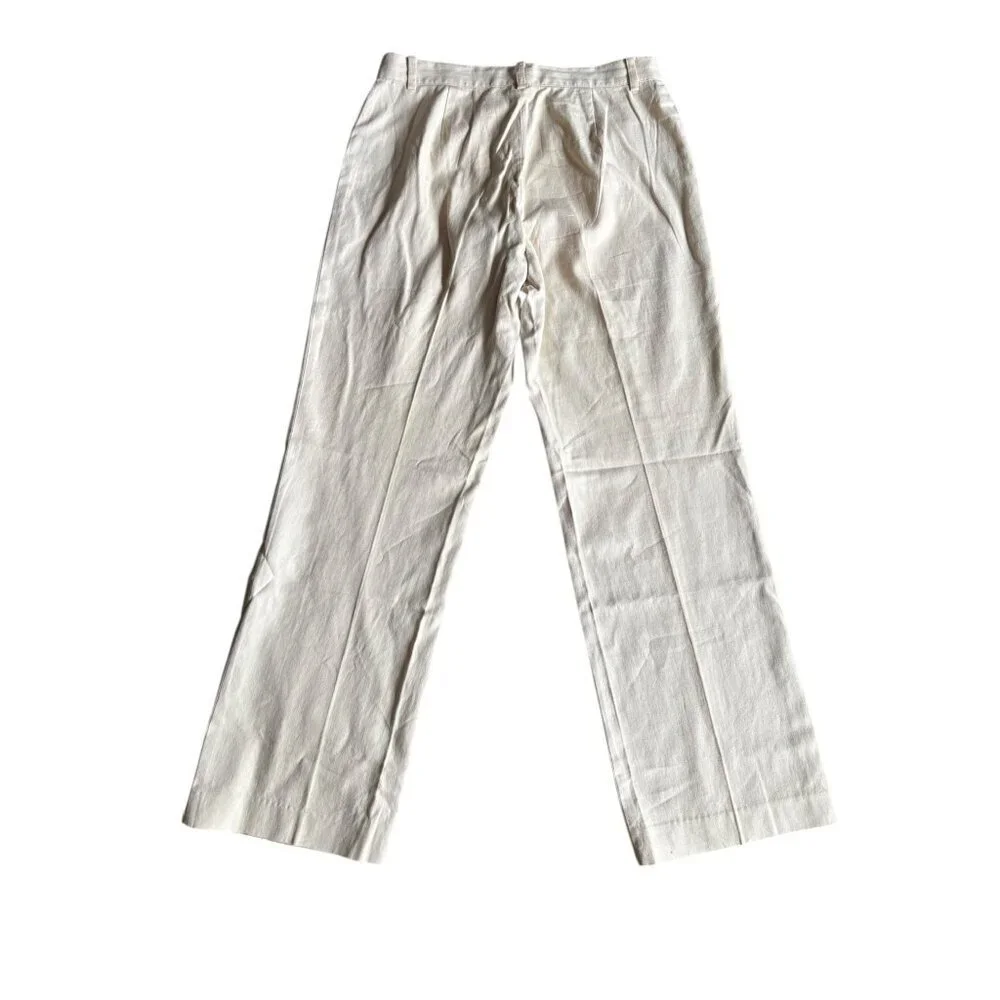 Lauren Ralph Lauren Women's Beige Casual Pants - Picture 2 of 7
